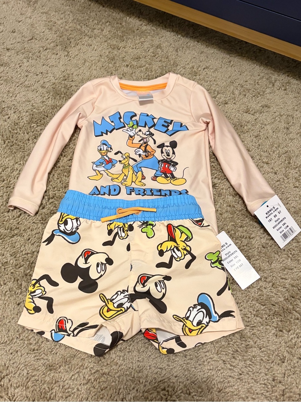 Mickey & Friends Boys Bathing Suit 🏊‍♂️NWT - 12 months